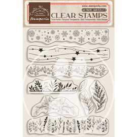 Create Happiness Christmas Borders With Leaves