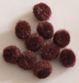 Pompons Bruin
