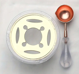 Wax Seal Melting Stove Light White