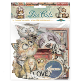 Furry Friends 2 - Chipboard