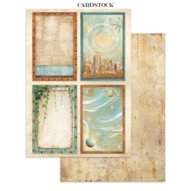 A New Beginning - Junk Journal Stickers, Backgrounds, Cut-Outs