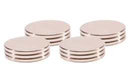Magneet Ø 8x 1 mm