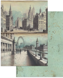 Voyages Fantastiques - Junk Journal Stickers, Backgrounds, Cut-Outs