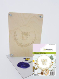 Flower Press / Bloemenpers - Hout