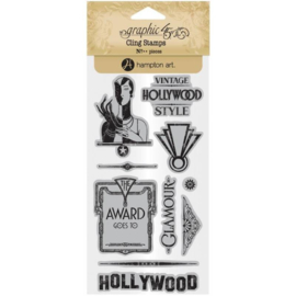 Vintage Hollywood 3 - Clingstamp