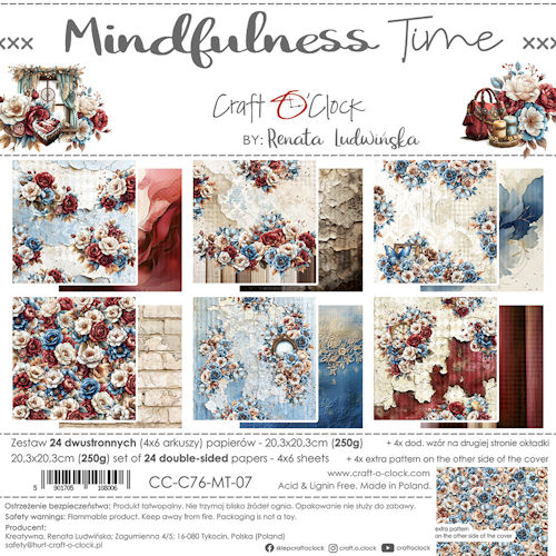 Midfullness Time 8x8 Inch Paper Set