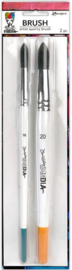 MEdia Brushes Set Round