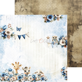 Baby Boy Universe 8x8 Inch Paper Set