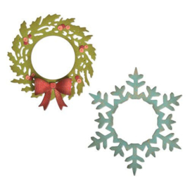 Wreath & Snowflake - Stans