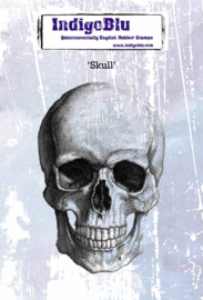 Skull - Clingstamp A6