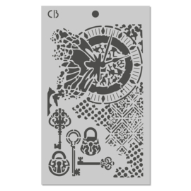 Stencil Mix – Fairy Whispers Triple Layer Set (3 Unique Designs)