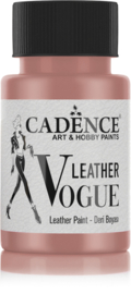 Vogue Leer Verf Metallic - Dried Rose