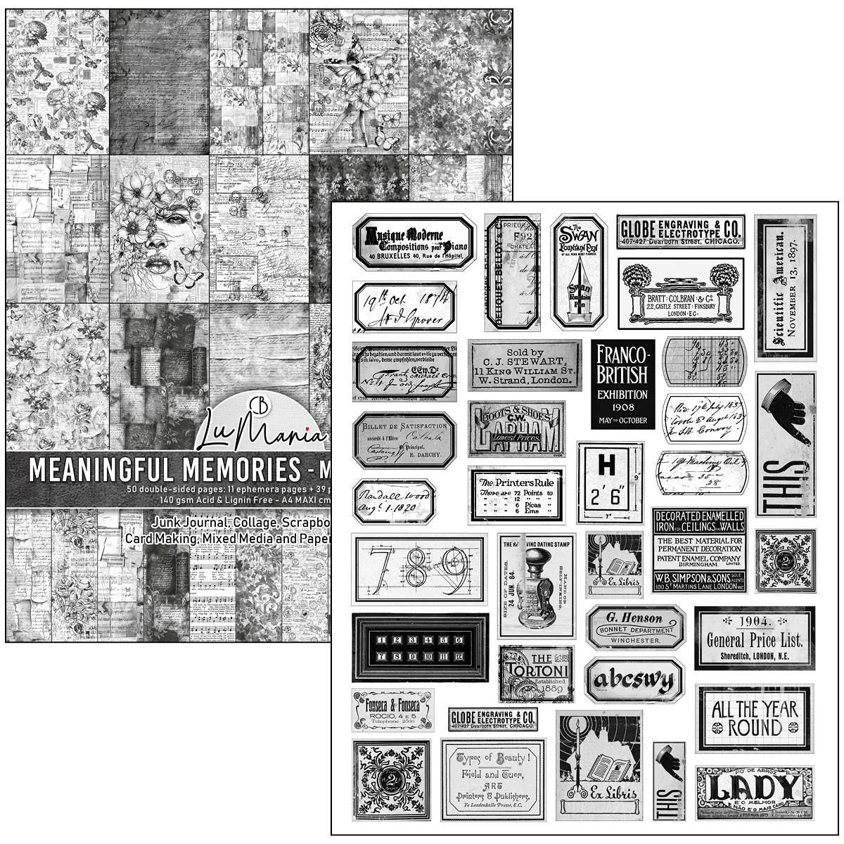 Mixed Media book Meaningful Memories Maxi