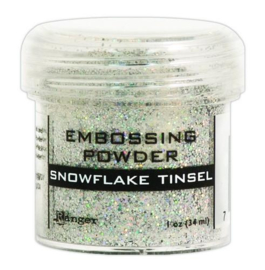 Embossing poeder -  Snowflake Tinsel