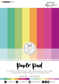 Paper Pad Karin Joan Essentials nr.26 - Solid Colors