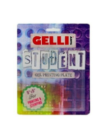 student Gel Printing Plate 5 x 5"