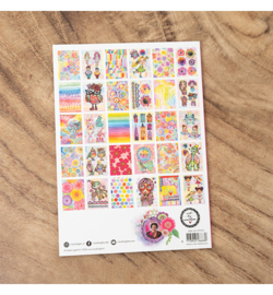 Collagepapierblok – Color Happy Art by Marlene nr. 453