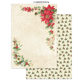 Classic Christmas - Junk Journal Stickers, Backgrounds, Cut-Outs