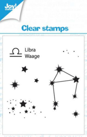 Libra - Weegschaal - Clearstamps
