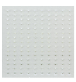 Adhesive half pearls 3 tinten wit