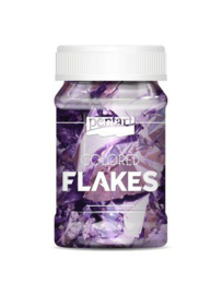 Gekleurde Flakes - Licht Paars