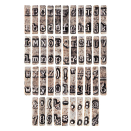 Tim Holtz Type Chips