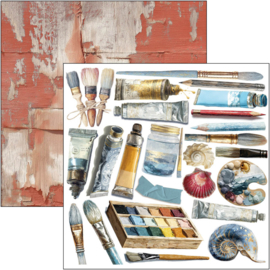 An Artist Journey - Fussy Cut Pad