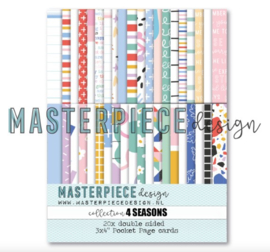 Masterpiece Pocket Page kaartjes - 4 Seasons