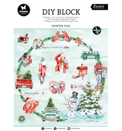 DIY Block Winter fun Essentials nr.59