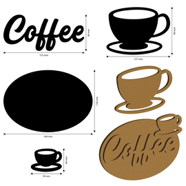 Coffee and Chocolate - Cup and Plate
