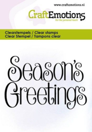 Tekst Seasons Greetings