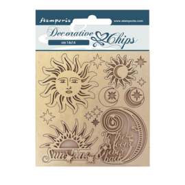 Alchemy Sun and Moon - Decorative Chips
