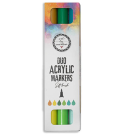 Duo acrylic markers Greens Essentials nr.28