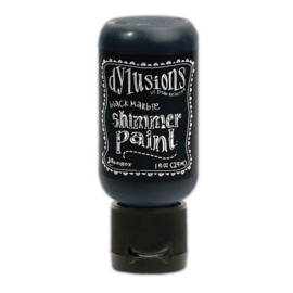Black Marble - Dylusions Shimmer Paint Flip Cap Bottle