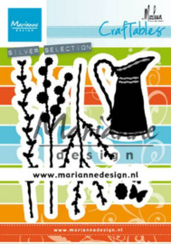 Kan met bloemen by Marleen