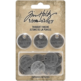 Tim Holtz Thought Tokens