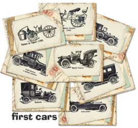 Decorer mini Paper Pack - First Cars