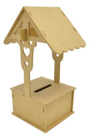 Mini Wishing Well - MDF