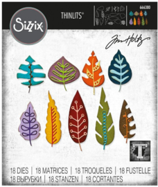 Thinlit - Artsy Leaves