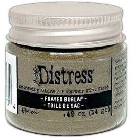Frayed Burlap - Distress Embossing Glaze Powder