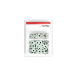 Eyelets - Jasper green