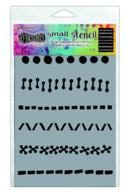 Dylusions Dyalog Stencil Set - A Stitch in Time