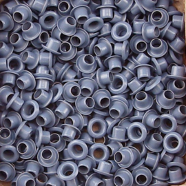 Middenblauw - Eyelets 25 pcs