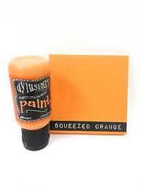 Squeezed Orange - Dylusions Paint Flip Cap Bottle