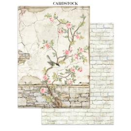 House of Roses - Junk Journal Stickers, Backgrounds, Cut-Outs