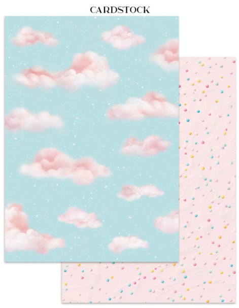 Candy Christmas - Junk Journal Stickers, Backgrounds, Cut-Outs