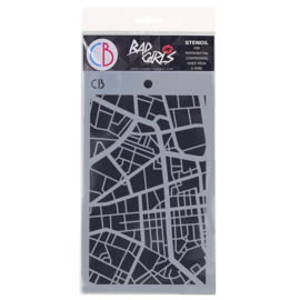 City Map - Texture Stencil