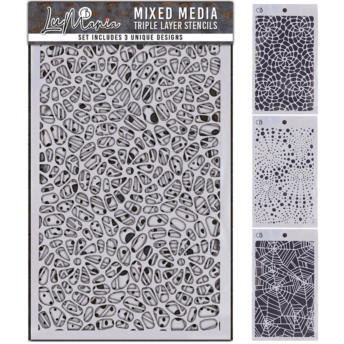 Stencil Mix – Triple Layer Set #004