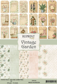 Vintage Garden - A4