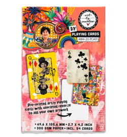 ABM-25-PCA01 - Playing Cards DIY Art By Marlene nr.01